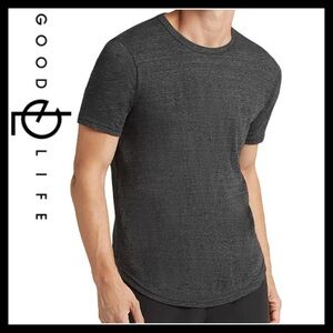 GoodLife Men’s Tri-Blend Scallop Crewneck T-Shirt Size (XXL) NEW with Tags